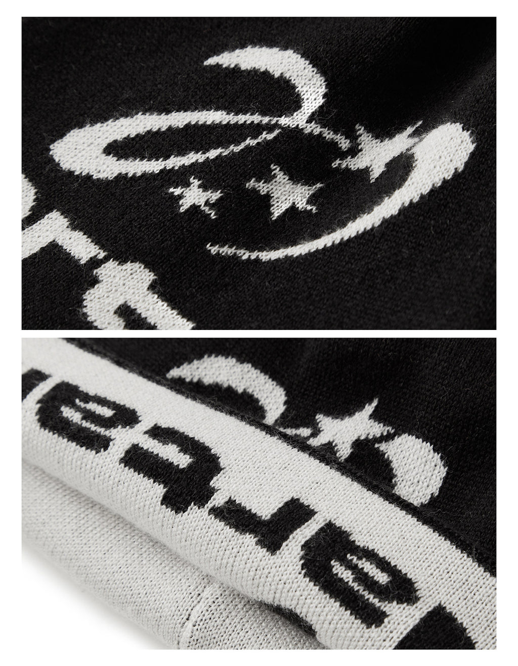 Reversible Beanie - Black