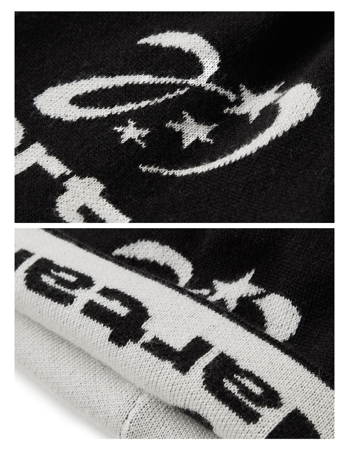Reversible Beanie - Black