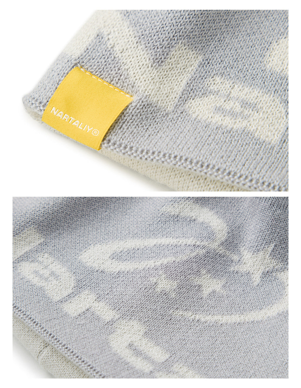 Reversible Beanie - Gray