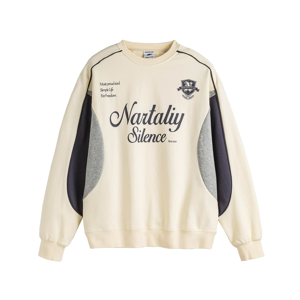 Nartaliy Silence Sweatshirt-Beige
