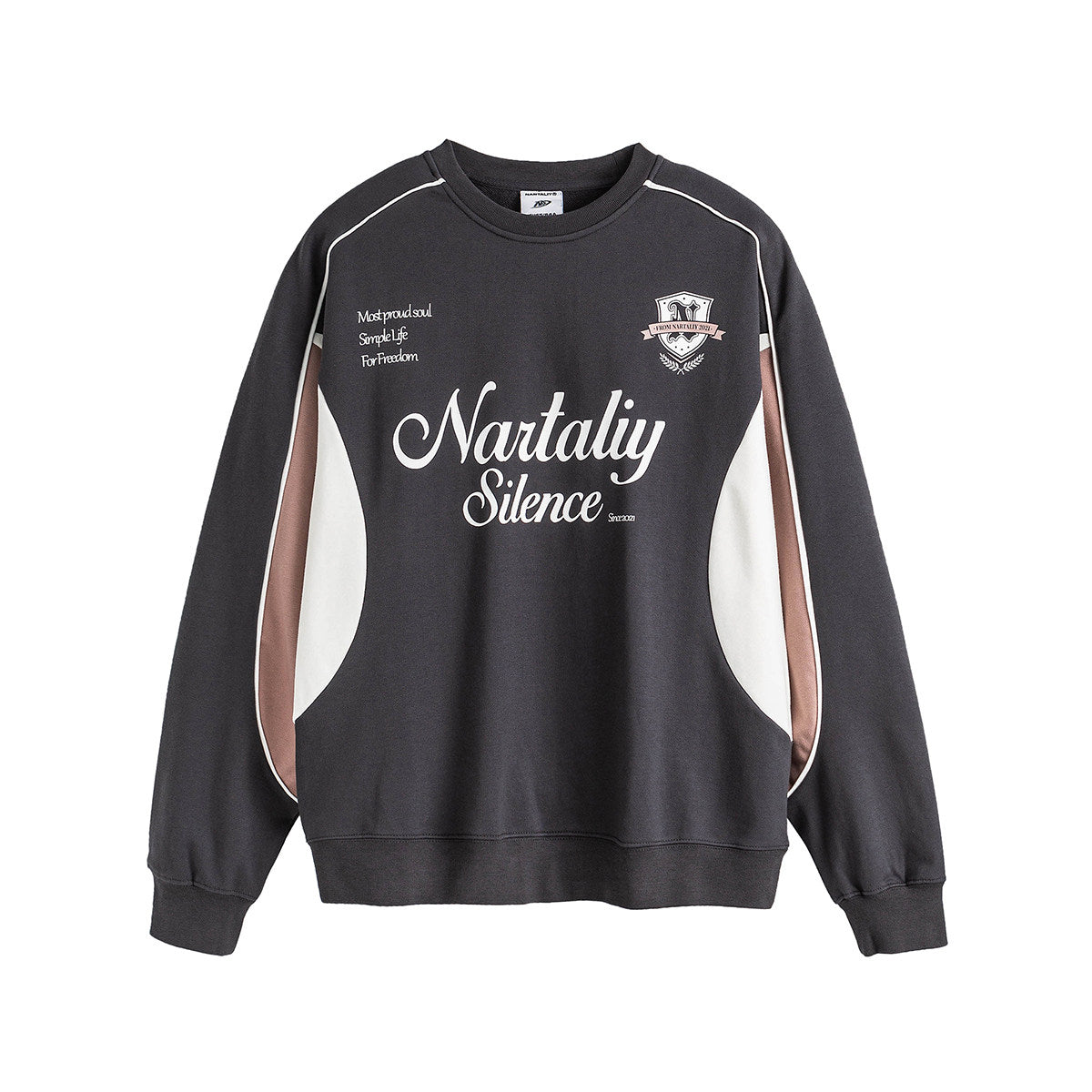 Nartaliy Silence Sweatshirt-Beige