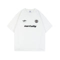 Applique Embroidery Raglan T-Shirt - White