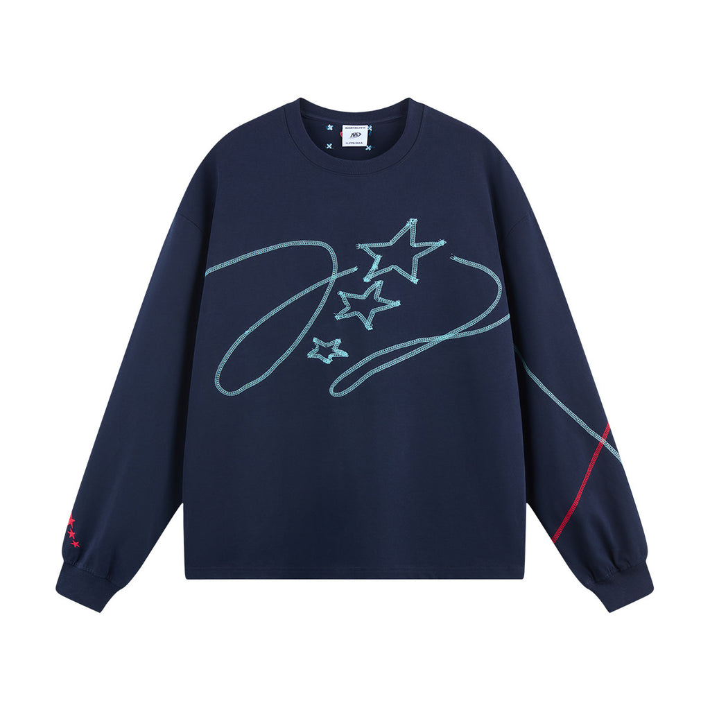 Nartaliy Star Sweatshirt - Navy