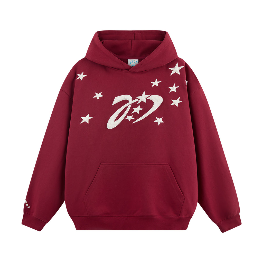 Nartaliy Star Hoodies- Red