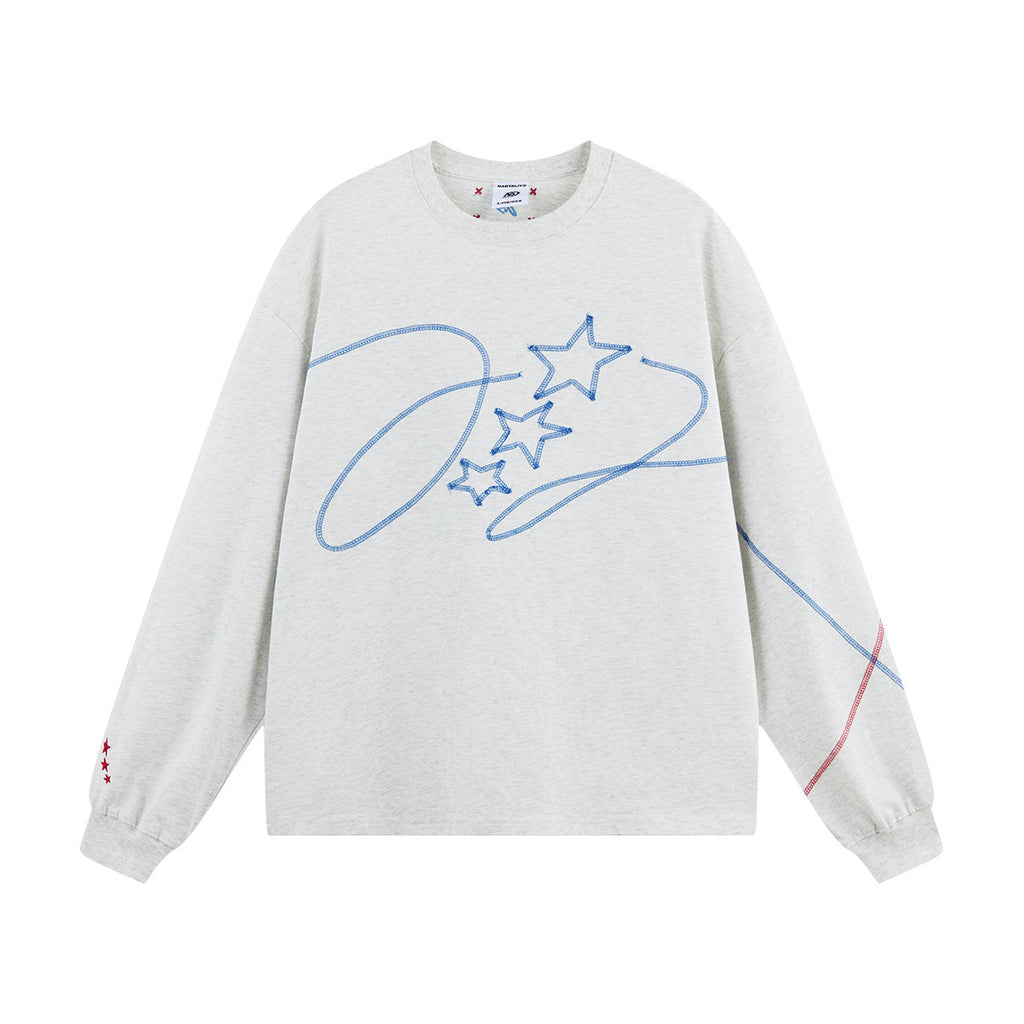 Nartaliy Star Sweatshirt - White