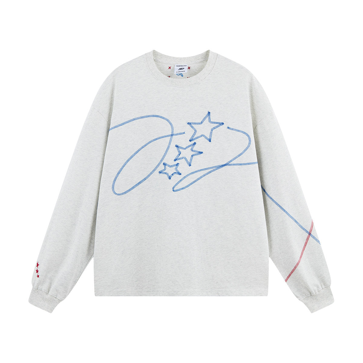 Nartaliy Star Sweatshirt - White