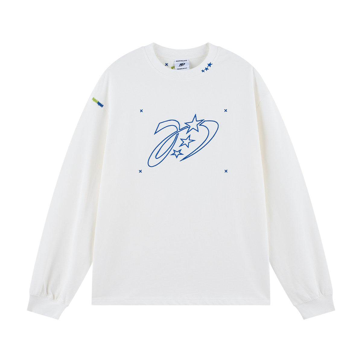Nartaliy Star Code Sweatshirt - White
