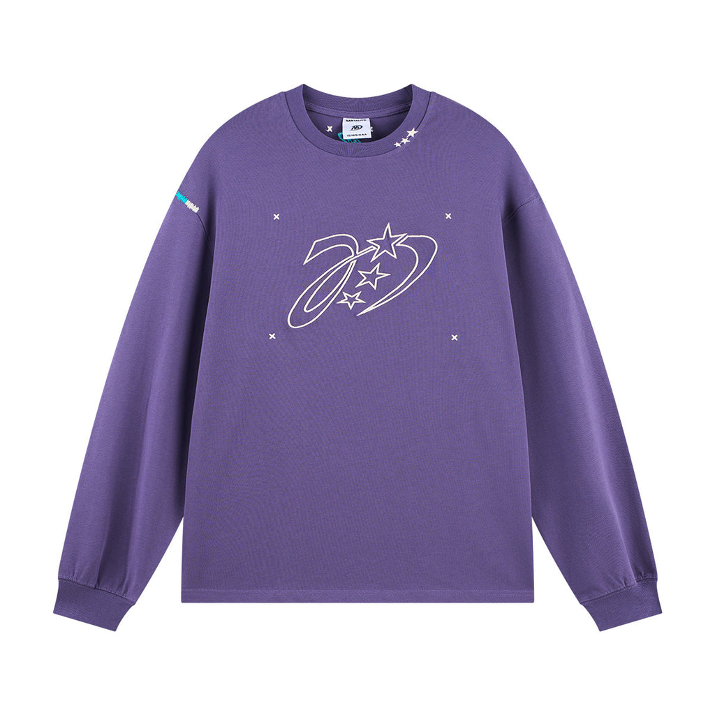Nartaliy Star Code Sweatshirt - Purple