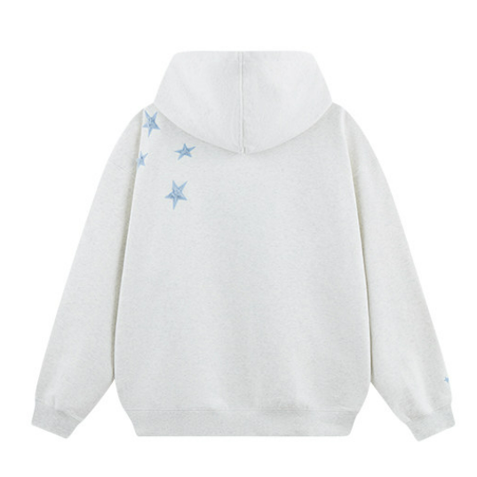 Nartaliy Star Hoodies- White