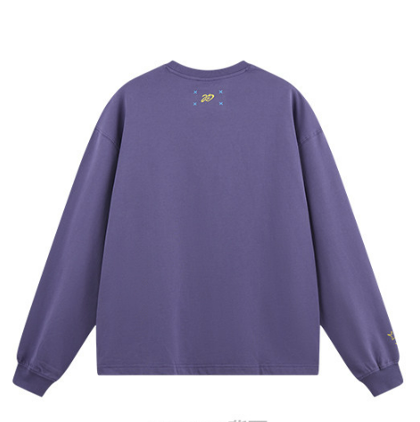 Nartaliy Crayon Fireworks Sweatshirt - Purple